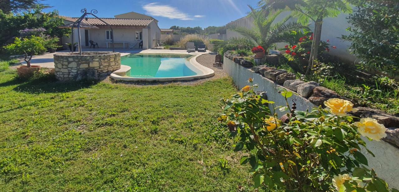 Villa Coquet 2 pièces au calme avec piscine  à Fontvieille Extérieur photo